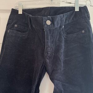 Women’s Navy Corduroy 5 Pocket Pants